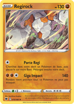 EB10 [FR] ASR (REVERSE) 075 REGIROCK (RARE)