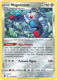 EB10 [FR] ASR (REVERSE) 107 MAGNEZONE (HOLO)