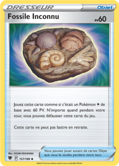 EB10 ASR - 157 FOSSILE INCONNU