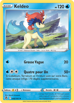 EB12 [FR] SIT (REVERSE) 046 KELDEO (RARE)