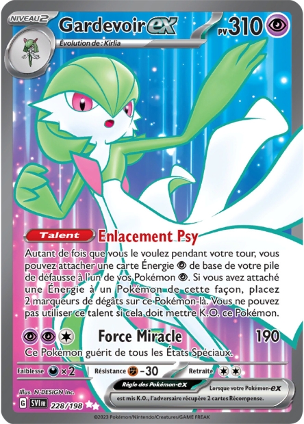 EV01 [FR] SVI 228 GARDEVOIR EX (SECRETE ULTRA RARE)