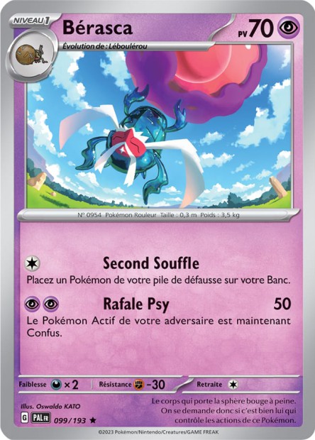EV02 [FR] PAL (REVERSE) 099 BERASCA (HOLO)