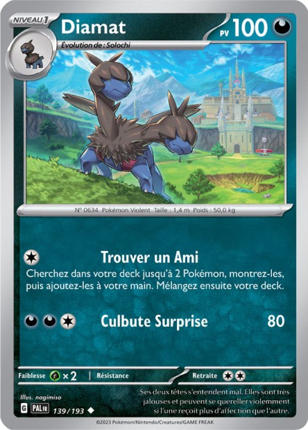 EV02 [FR] PAL (REVERSE) 139 DIAMAT