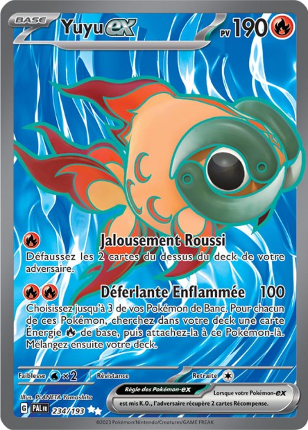 EV02 [FR] PAL 234 YUYU EX (SECRETE ULTRA RARE)