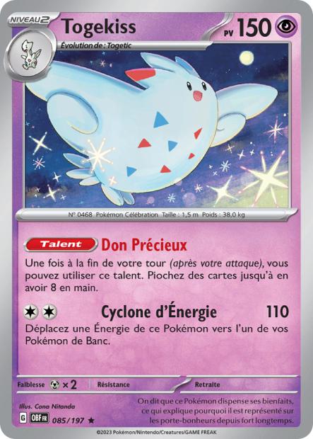 EV03 [FR] OBF (REVERSE) 085 TOGEKISS (HOLO)