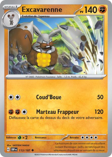 EV03 [FR] OBF (REVERSE) 113 EXCAVARENNE