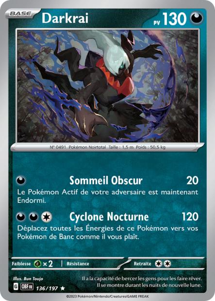EV03 [FR] OBF (REVERSE) 136 DARKRAI (HOLO)
