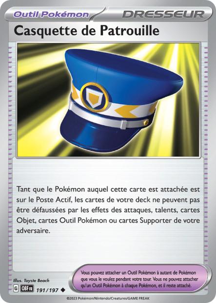 EV03 [FR] OBF (REVERSE) 191 CASQUETTE DE PATROUILLE
