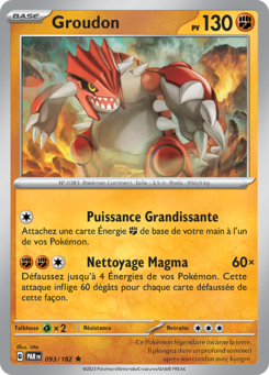 EV04 [FR] PAR (REVERSE) 093 GROUDON (HOLO)