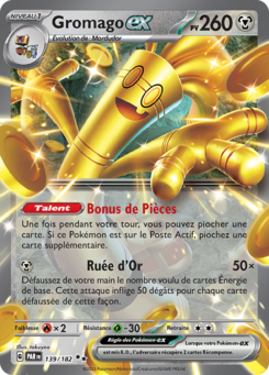EV04 [FR] PAR 139 GROMAGO EX (DOUBLE RARE)