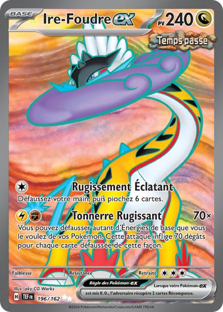 EV05 [FR] TEF 196 IRE-FOUDRE-EX (SECRETE ULTRA RARE)
