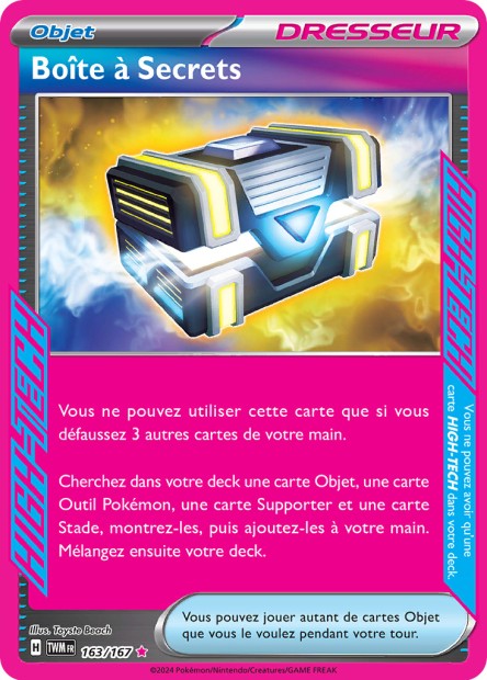 EV06 [FR] TWM 163 BOITE A SECRETS (HIGH-TECH RARE)