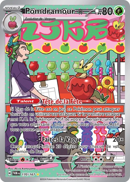 EV06 [FR] TWM 170 POMDRAMOUR (SECRETE ILLUSTRATION RARE)