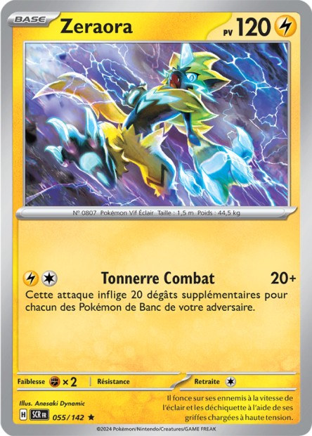 EV07 [FR] SCR (REVERSE) 055 ZERAORA (HOLO)