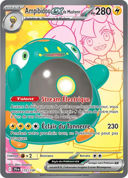 EV09 [FR] JTG 172 AMPIBIDOU EX DE MASHYNN (SECRETE ULTRA RARE)