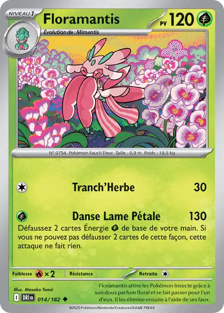 EV10 [FR] DRI (REVERSE) 014 FLORAMANTIS (UNCO)
