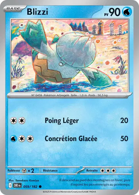 EV10 [FR] DRI (REVERSE) 059 BLIZZI (COMMUNE)