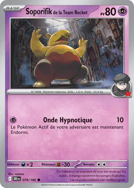 EV10 [FR] DRI (REVERSE) 079 SOPORIFIK DE LA TEAM ROCKET (COMMUNE)