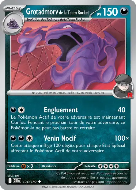 EV10 [FR] DRI (REVERSE) 124 GROTADMORV DE LA TEAM ROCKET (UNCO)