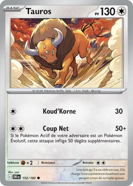 EV10 [FR] DRI (REVERSE) 152 TAUROS (COMMUNE)