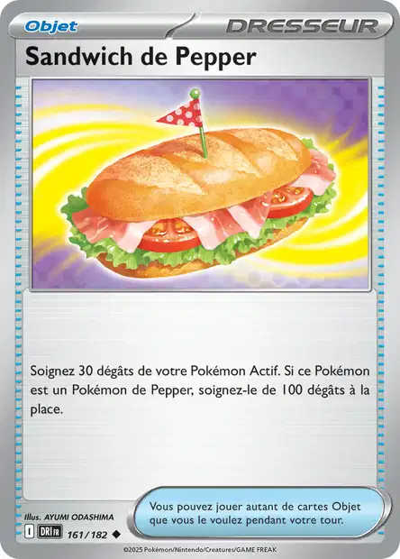 EV10 [FR] DRI (REVERSE) 161 SANDWICH DE PEPPER (UNCO)