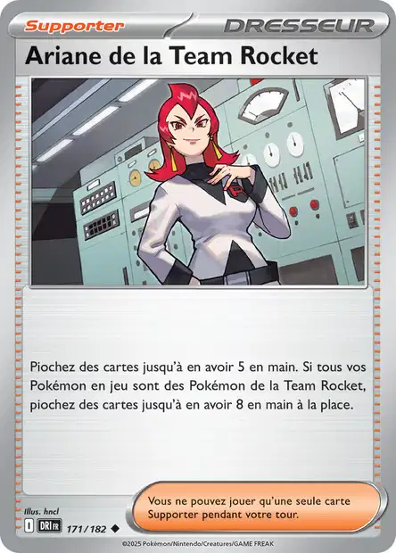 EV10 [FR] DRI (REVERSE) 171 ARIANE DE LA TEAM ROCKET (UNCO)