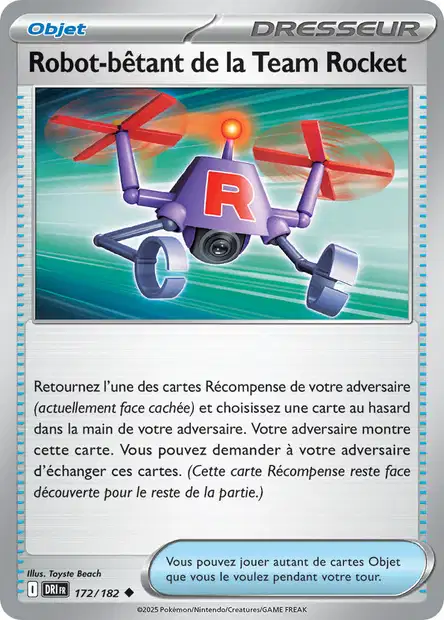 EV10 [FR] DRI (REVERSE) 172 ROBOT-BETANT DE LA TEAM ROCKET (UNCO)