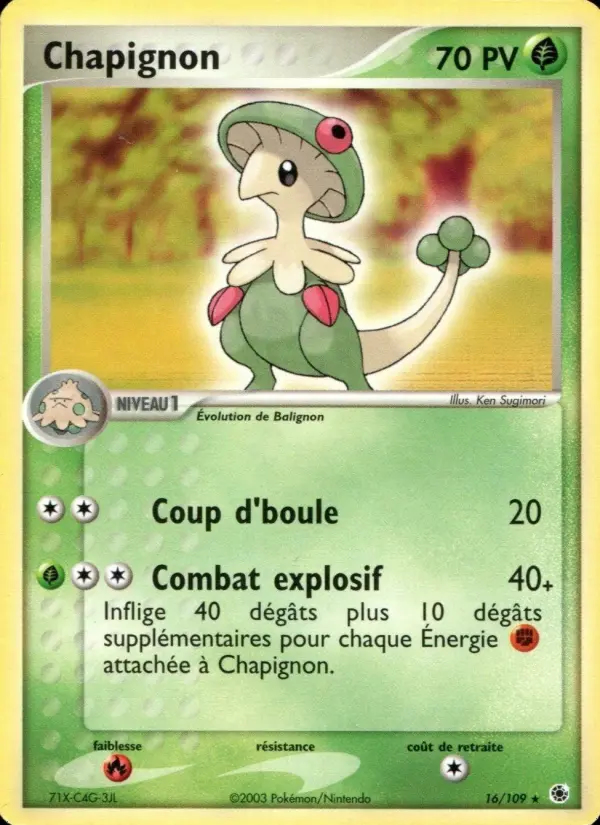 EX01 [FR] RS 016 CHAPIGNON (RARE)