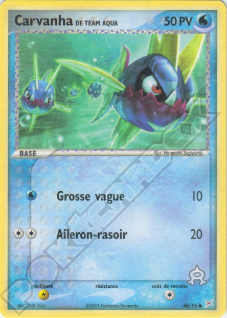 EX05 [FR] MA 048 CARVANHA DE TEAM AQUA