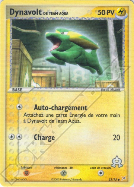 EX05 [FR] MA 053 DYNAVOLT DE TEAM AQUA