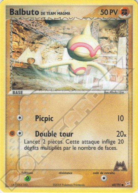 EX05 [FR] MA 060 BALBUTO DE TEAM MAGMA