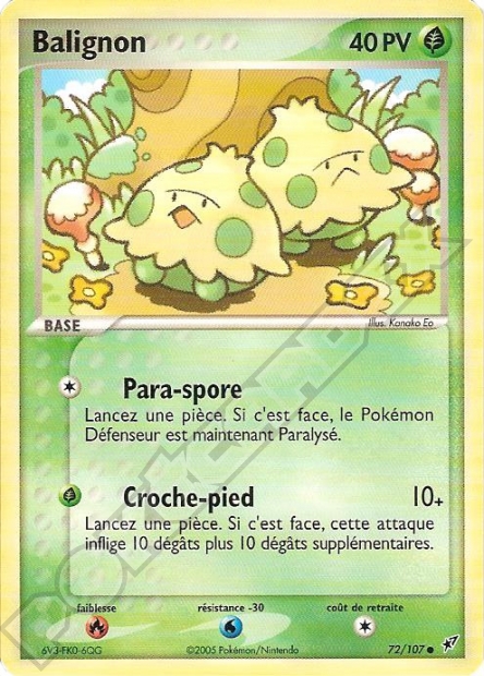 EX06 [FR] DX 072 BALIGNON