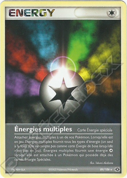 EX07 [FR] EM 089 &Eacute;NERGIES MULTIPLES (RARE)
