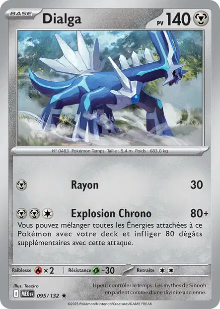 ME01 [FR] MEG (REVERSE) 095 Dialga (HOLO)