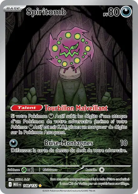 ME01 [FR] MEG 148 Spiritomb (SECRETE ILLUSTRATION RARE)