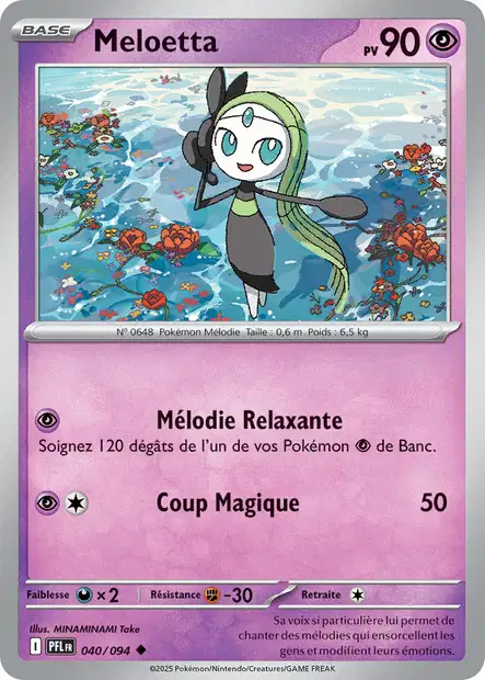 ME02 [FR] PFL (REVERSE) 040 MELOETTA (UNCO)