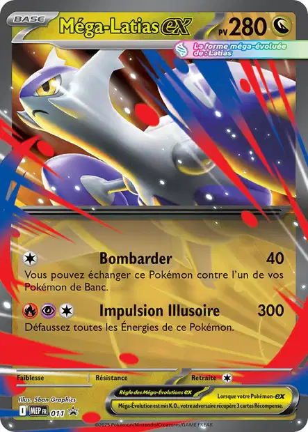 POK [FR] MEP 011 MEGA-LATIAS EX (PROMO)