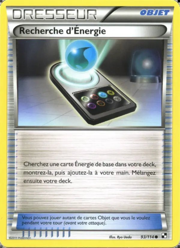 NB01 - 093 RECHERCHE D'ÉNERGIE