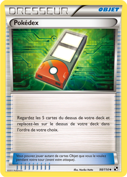 NB01 [FR] BLW (REVERSE) 098 POKEDEX