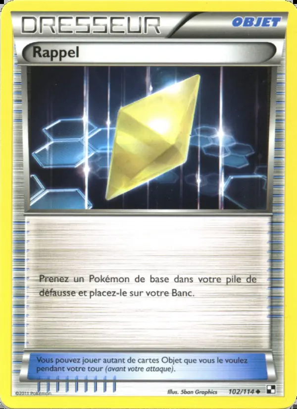 NB01 [FR] BLW (REVERSE) 102 RAPPEL