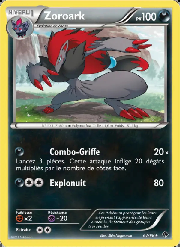 NB02 [FR] EPO 067 ZOROARK (HOLO)