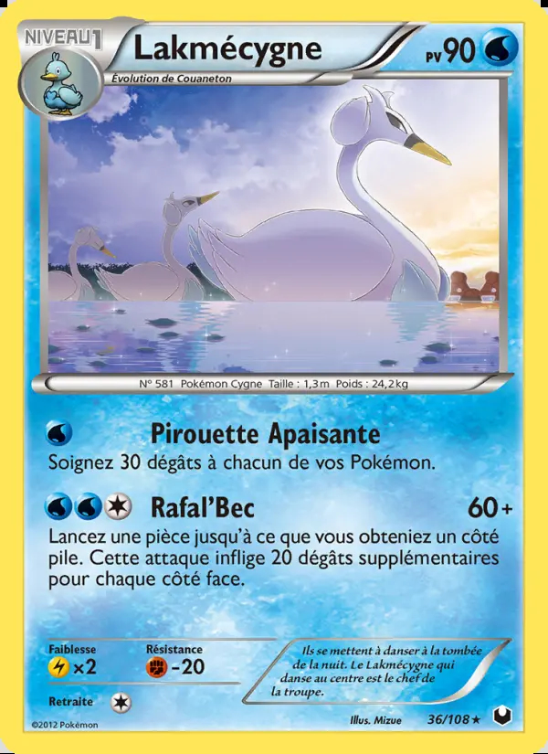 NB05 [FR] DEX (REVERSE) 036 LAKMECYGNE (RARE)