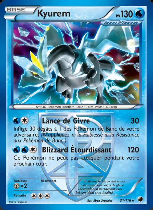 NB09 [FR] PLF 031 KYUREM (HOLO)