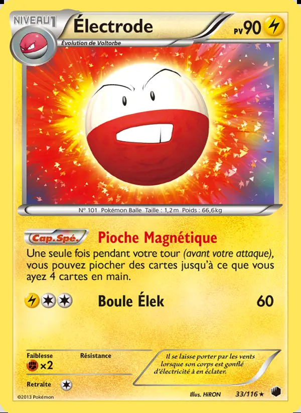 NB09 [FR] PLF 033 &Eacute;LECTRODE (HOLO)