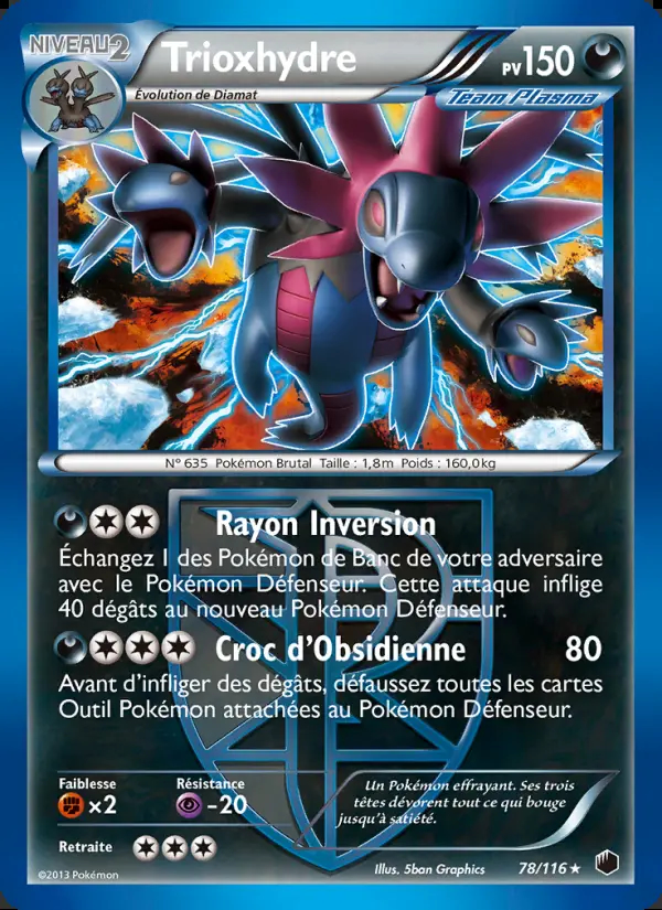 NB09 [FR] PLF (REVERSE) 078 TRIOXHYDRE (HOLO)