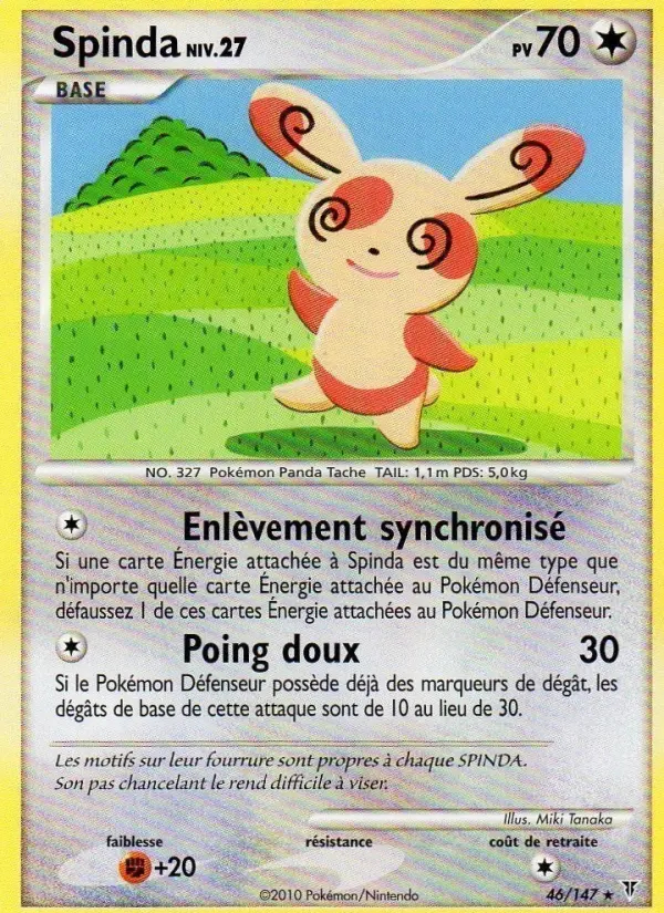 PL03 [FR] SV 046 SPINDA (RARE)