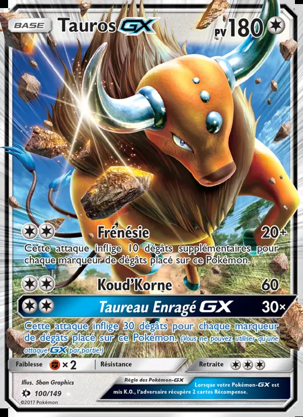 SL01 [FR] SUM 100 TAUROS-GX (ULTRA RARE)