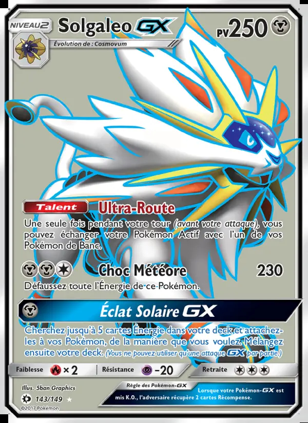 SL01 [FR] SUM 143 SOLGALEO-GX (ULTRA RARE)