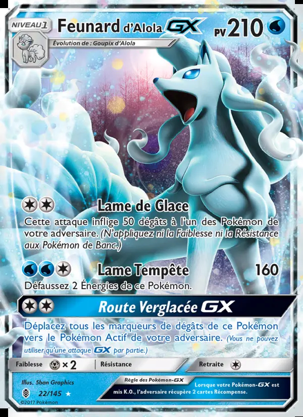 SL02 [FR] GRI 022 FEUNARD D'ALOLA-GX (ULTRA RARE)