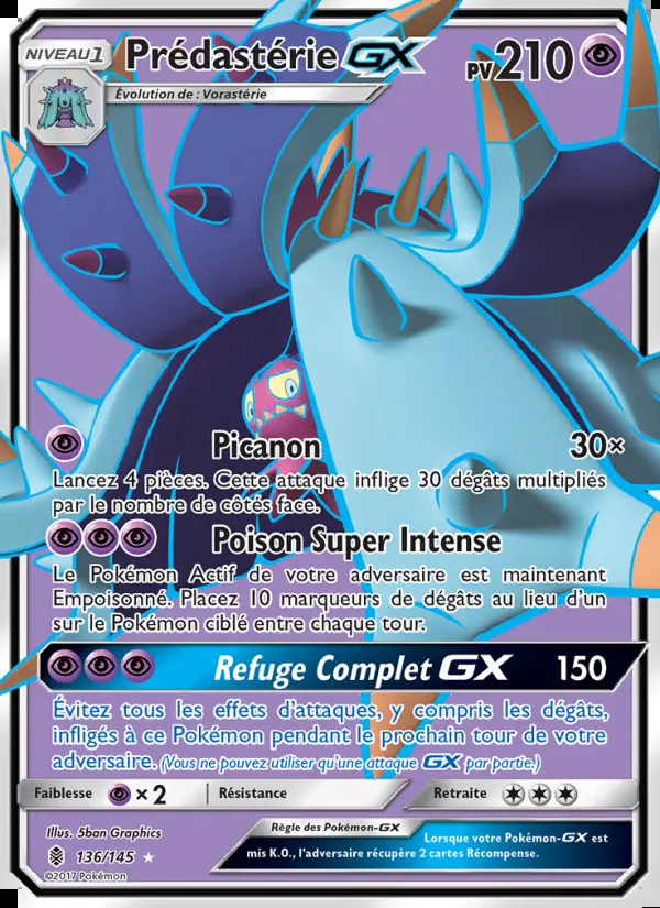 SL02 [FR] GRI 136 PREDASTERIE-GX (ULTRA RARE)